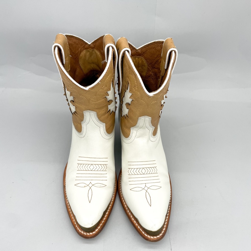 Idyllwind Miranda Lambert Womens 7.5 Thunderbird White Tan Western Cowgirl Boots - Picture 4 of 15